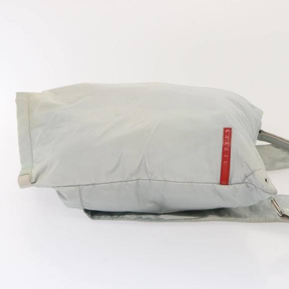 PRADA Sports Backpack Nylon Gray Auth 75123 - Picture 5 of 16